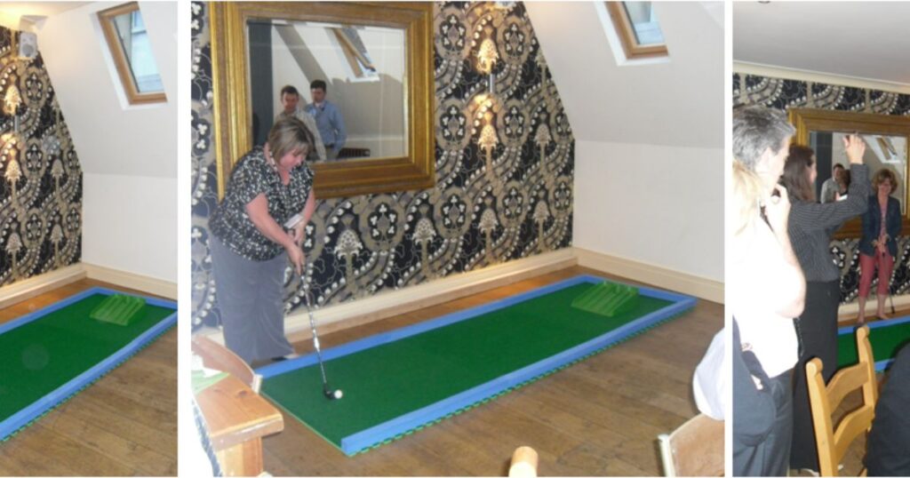 Mini Golf Putting Challenge – a new way to network?