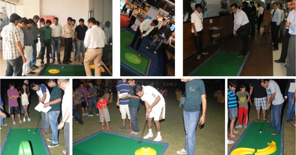 Mini Golf reaches Indian Event Management Company