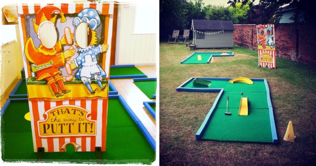 Try Portable Crazy Golf for your Summer Event