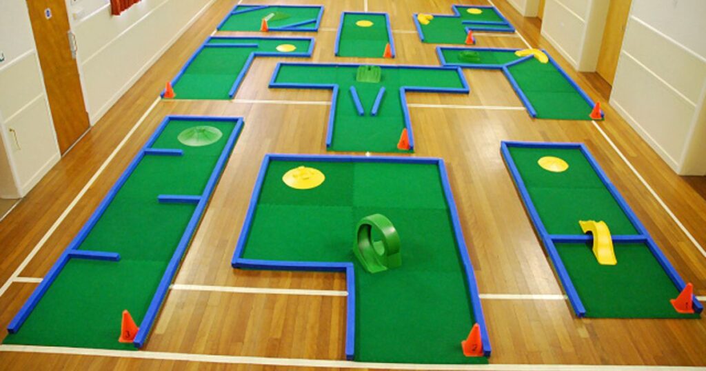 Minigolf is ideal for charity fundraising!