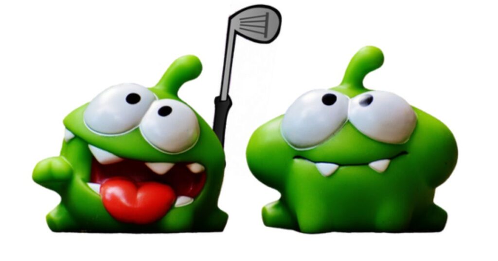 Golf mobile games for (very) rainy days