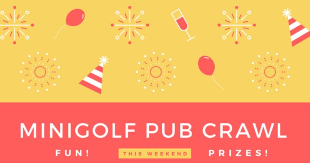 Is the minigolf pub crawl the next big thing in leisure?