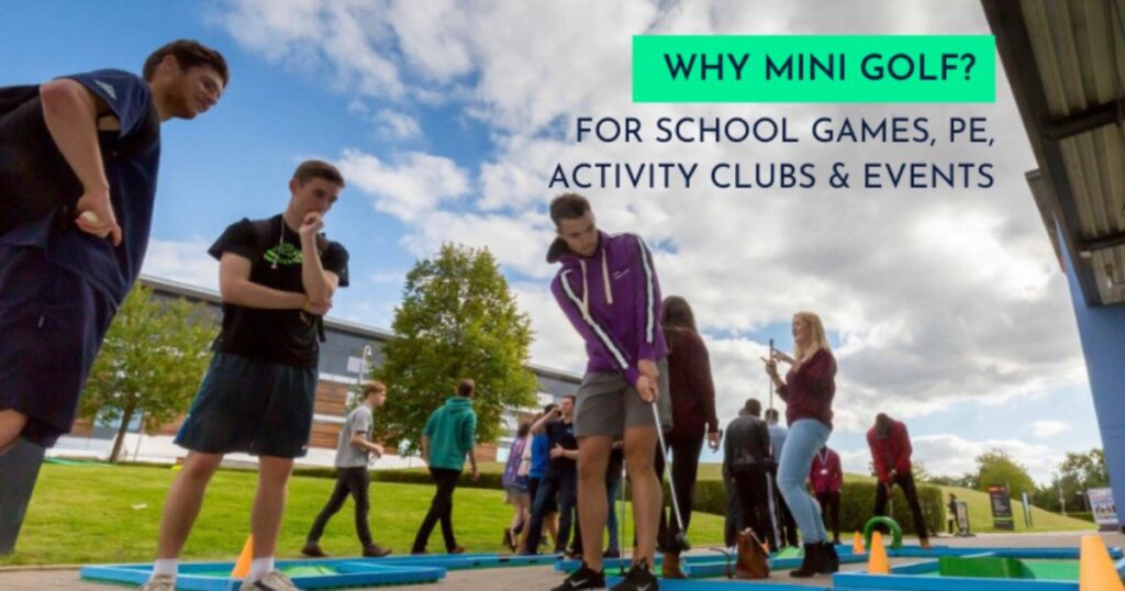 Benefits of mini golf to schools and college students