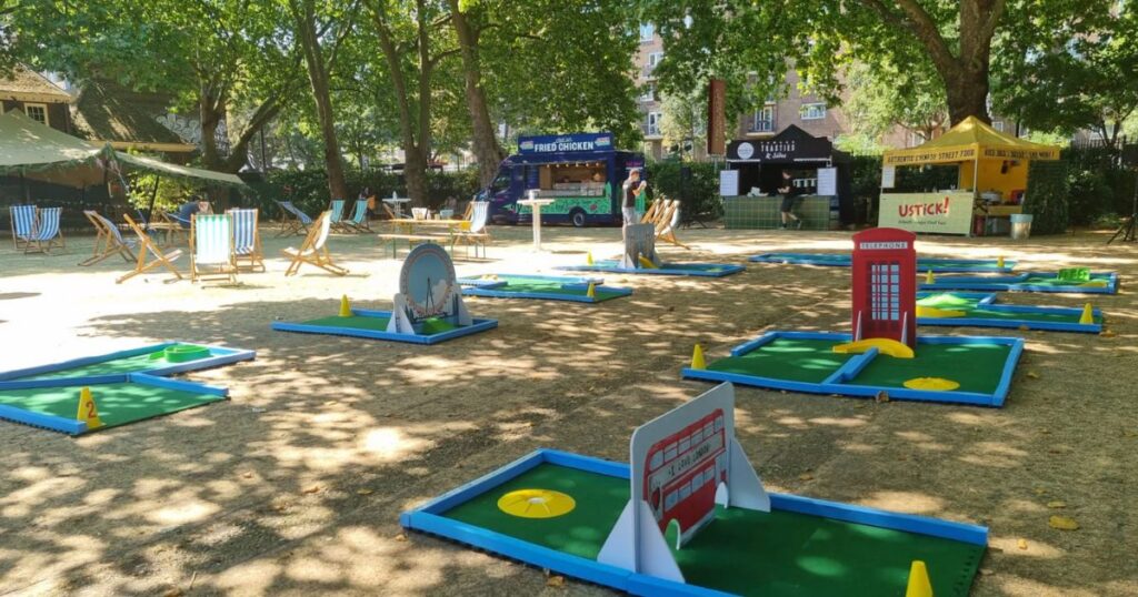 The Hole-in-One Choice- Portable Mini Golf for Family Attractions