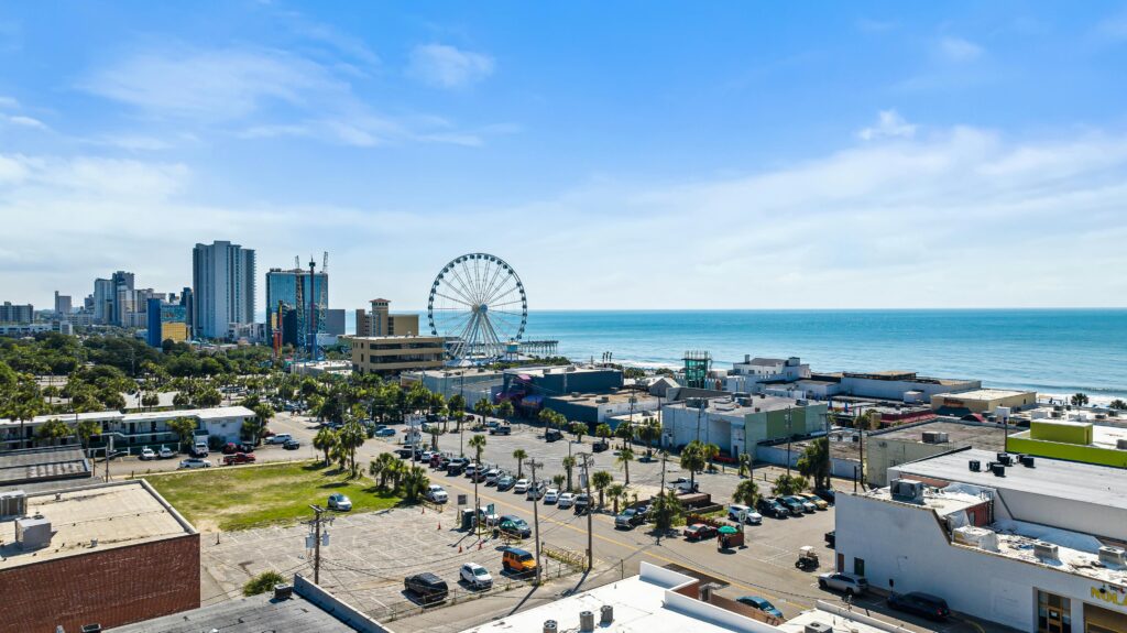 An image of Myrtle Beach in South Carolina, US.